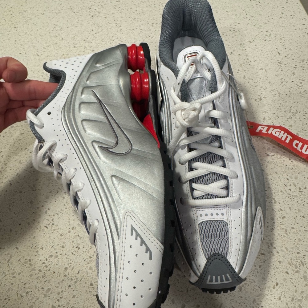 Nike Shox Men 8.5 2019 R4 Retro 'Comet Red' 2019 NWT Fight Club NWOB
